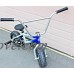 R4 Pro Complete Mini BMX Stunt Bicycle  Blue Silver W/Pegs - B0778Y14KF